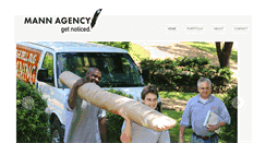 Desktop Screenshot of mannagency.com